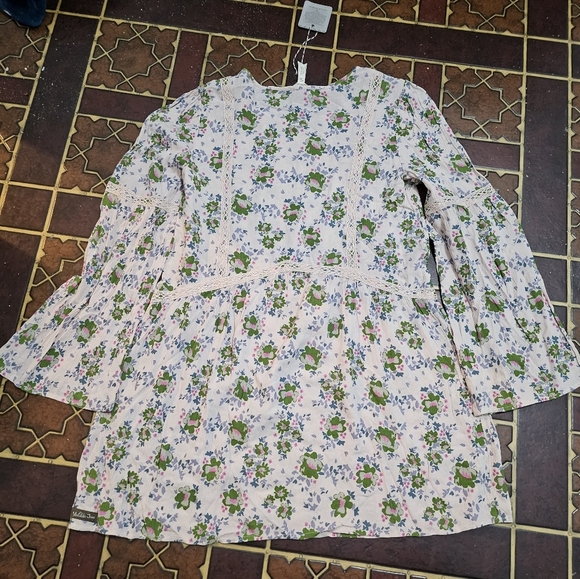 Matilda Jane Women's Let's Go Together Like a Lady Tunic Size Medium - Picture 9 of 9